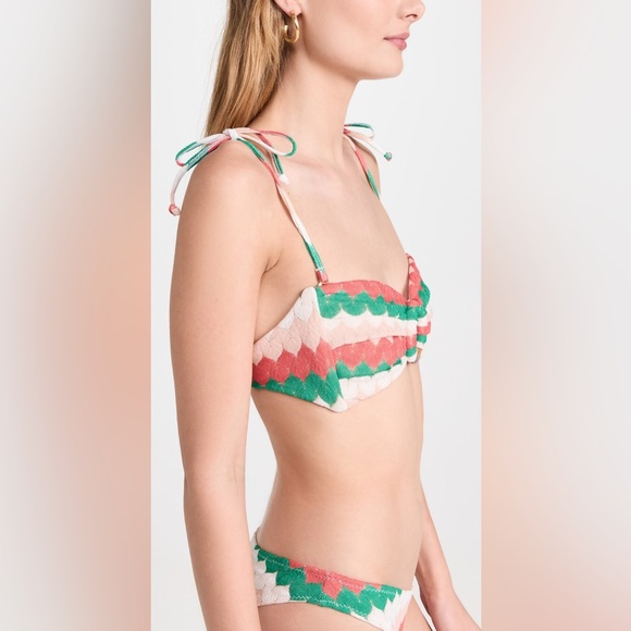 MONTCE Tori Ties Bandeau Bikini Top - Picture 3 of 3